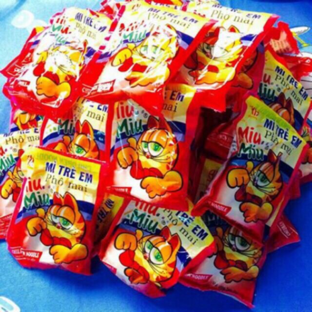 Mì Sấy Phô Mai Miu Miu 50 gói