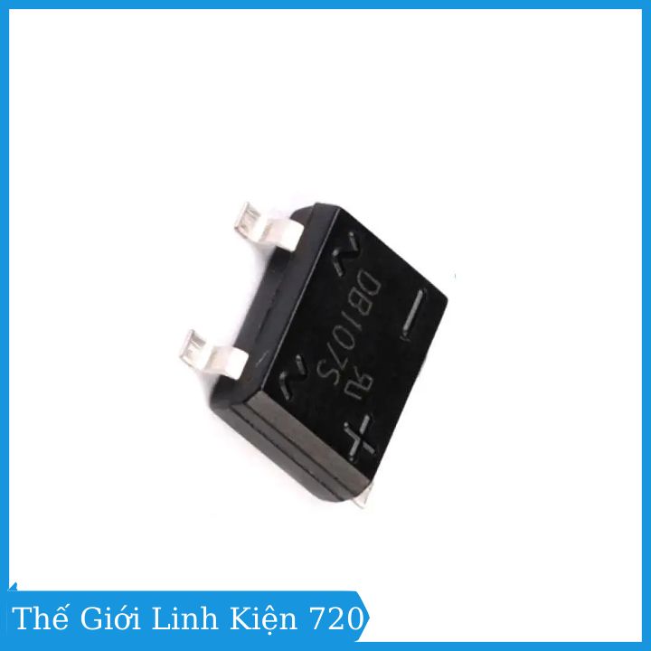 Diode cầu DB107, DB107S điện áp 1000V 1A