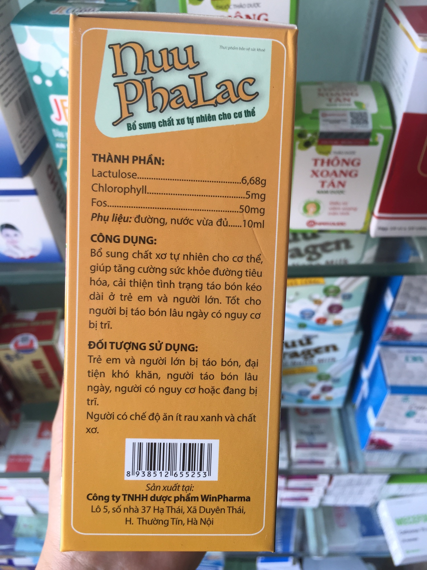 Chất xơ tự nhiên Nuphalac