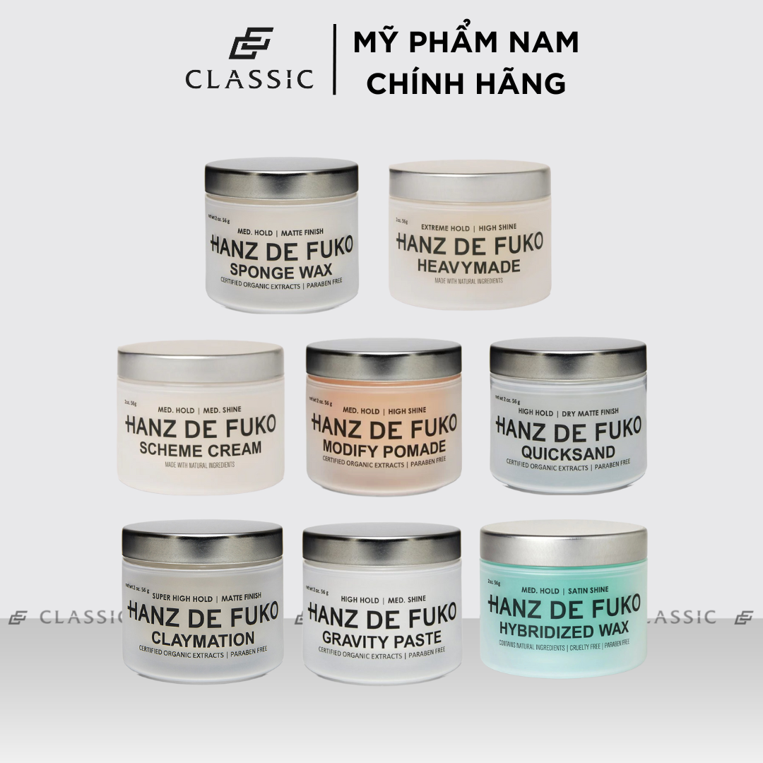 Sáp Vuốt Tóc Hanz De Fuko 56g
