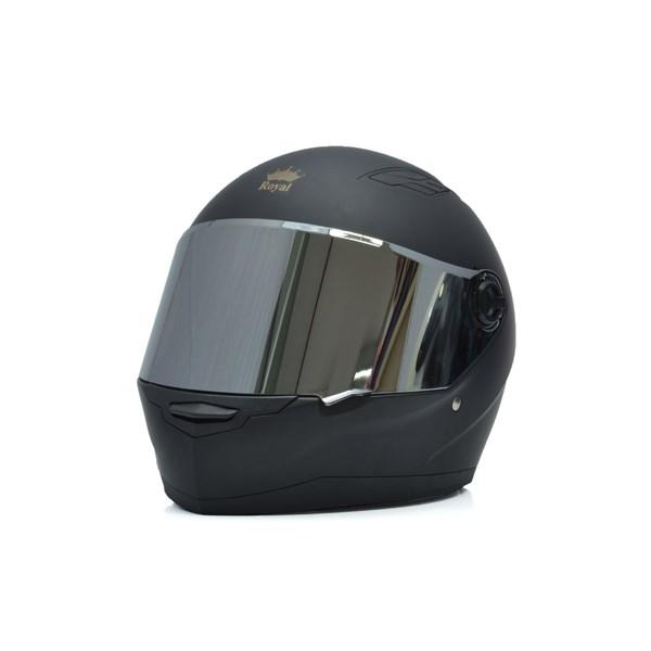 Mũ fullface royal đen 136