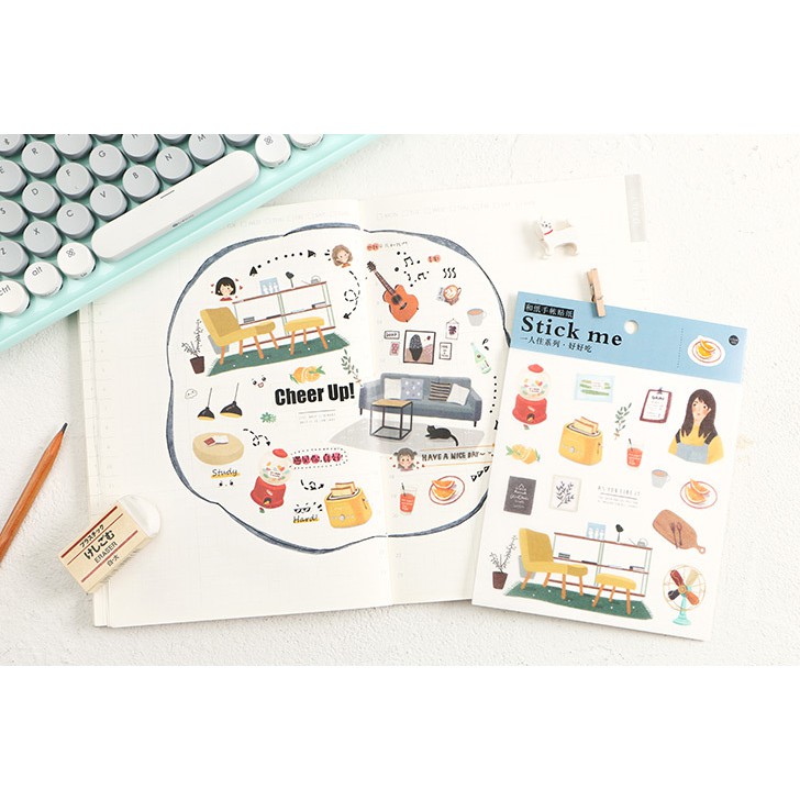 Sticker Stick me Cuộc sống
