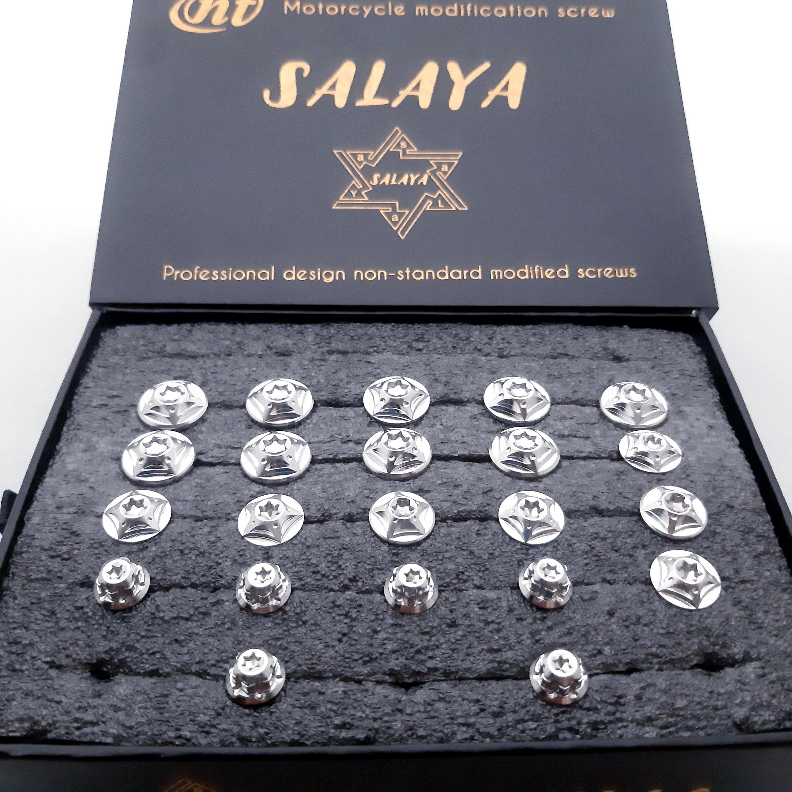 ốc áo salaya wave lớn [bộ 22 con + 2  có ốc đầu đèn]