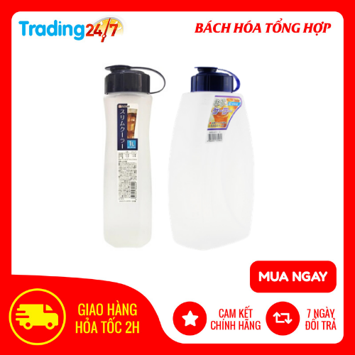 Bộ 2 Bình nước du lịch 1000ml và Bình đựng nước 2L