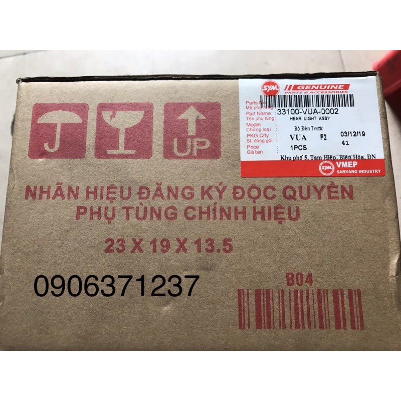 [HCM]Pha đèn trước xe Attila Elizabeth Fi Hãng