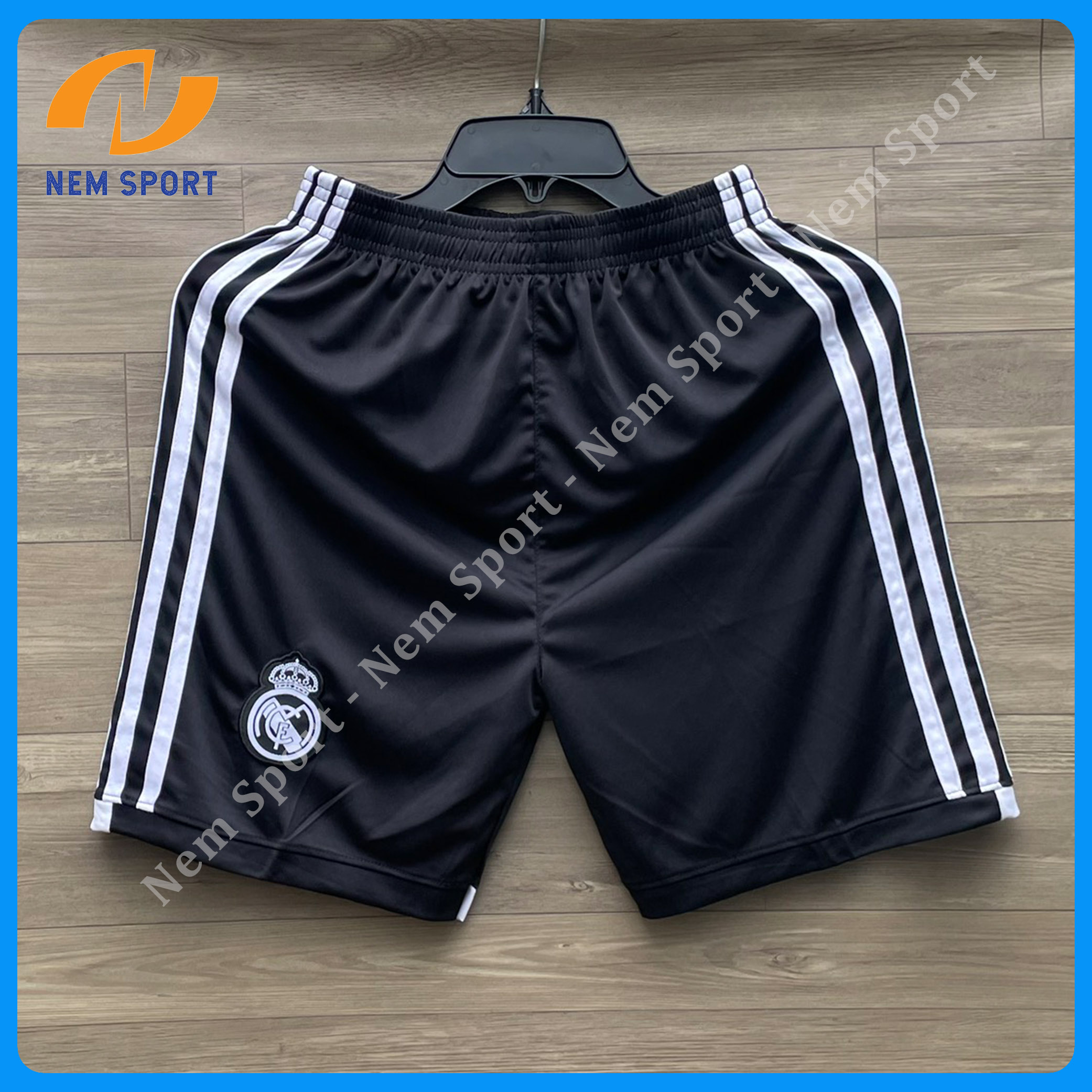 Áo Đá Bóng CLB Real Marid Màu Đen Mùa Giải 24/25