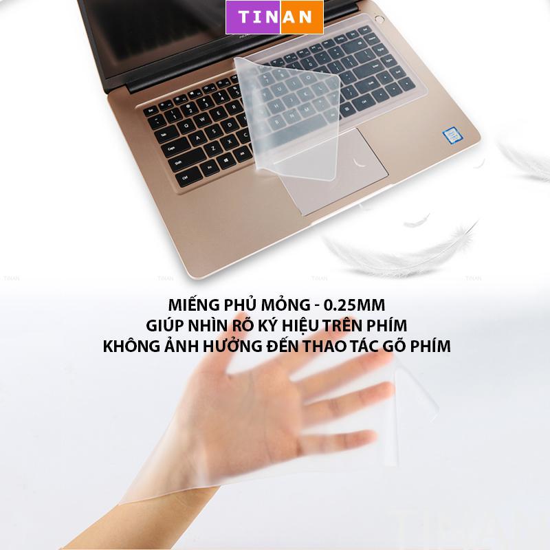 Miếng Phủ Bàn Phím Laptop 13 -14 in & 15 - 17 & 12 & 10 inch Silicon Chống Nước, Chống Bụi Bẩn