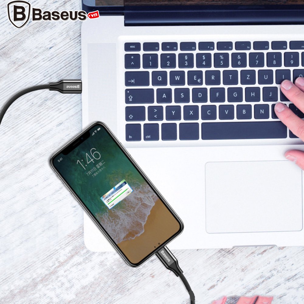 Cáp sạc nhanh Baseus Type-C to Lightning cho Iphone/ipad 20w