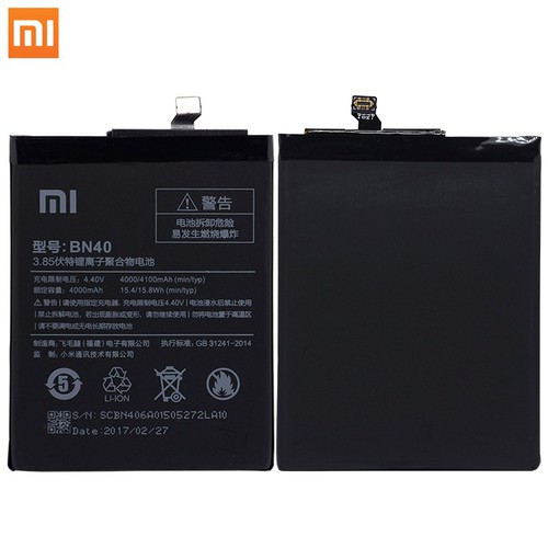 Pin Xiaomi Redmi 4 Prime BN40