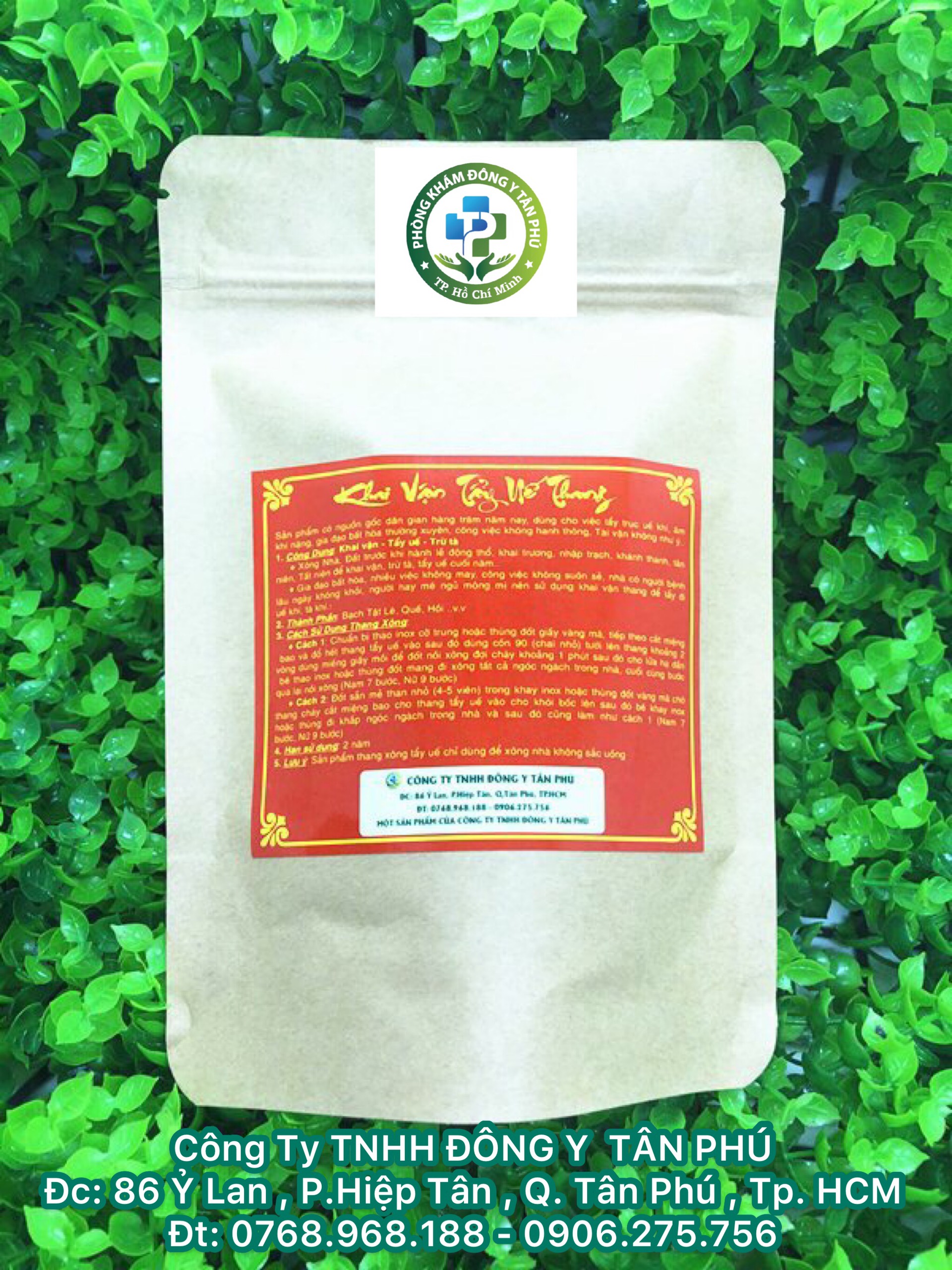 BỘT XÔNG NHÀ KHAI VẬN TẨY UẾ THANG