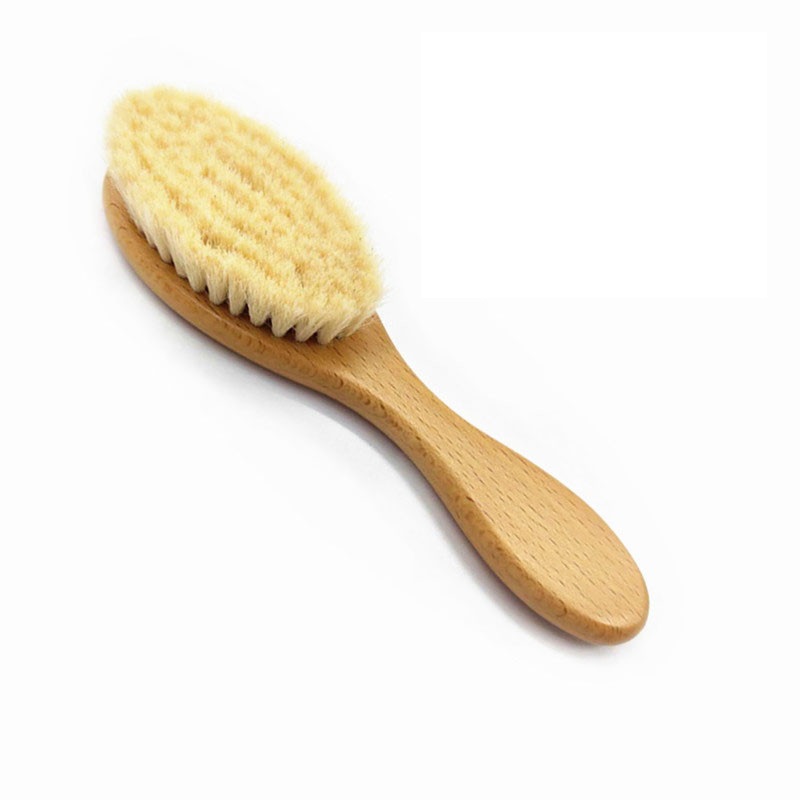 [HCM]Chổi phủi tóc cán gỗ chuyên nghiệp cho barber