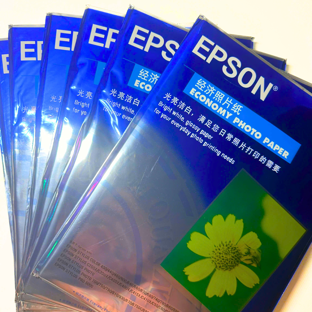 Giấy in ảnh Epson A4 ̣( xấp 20 tờ )
