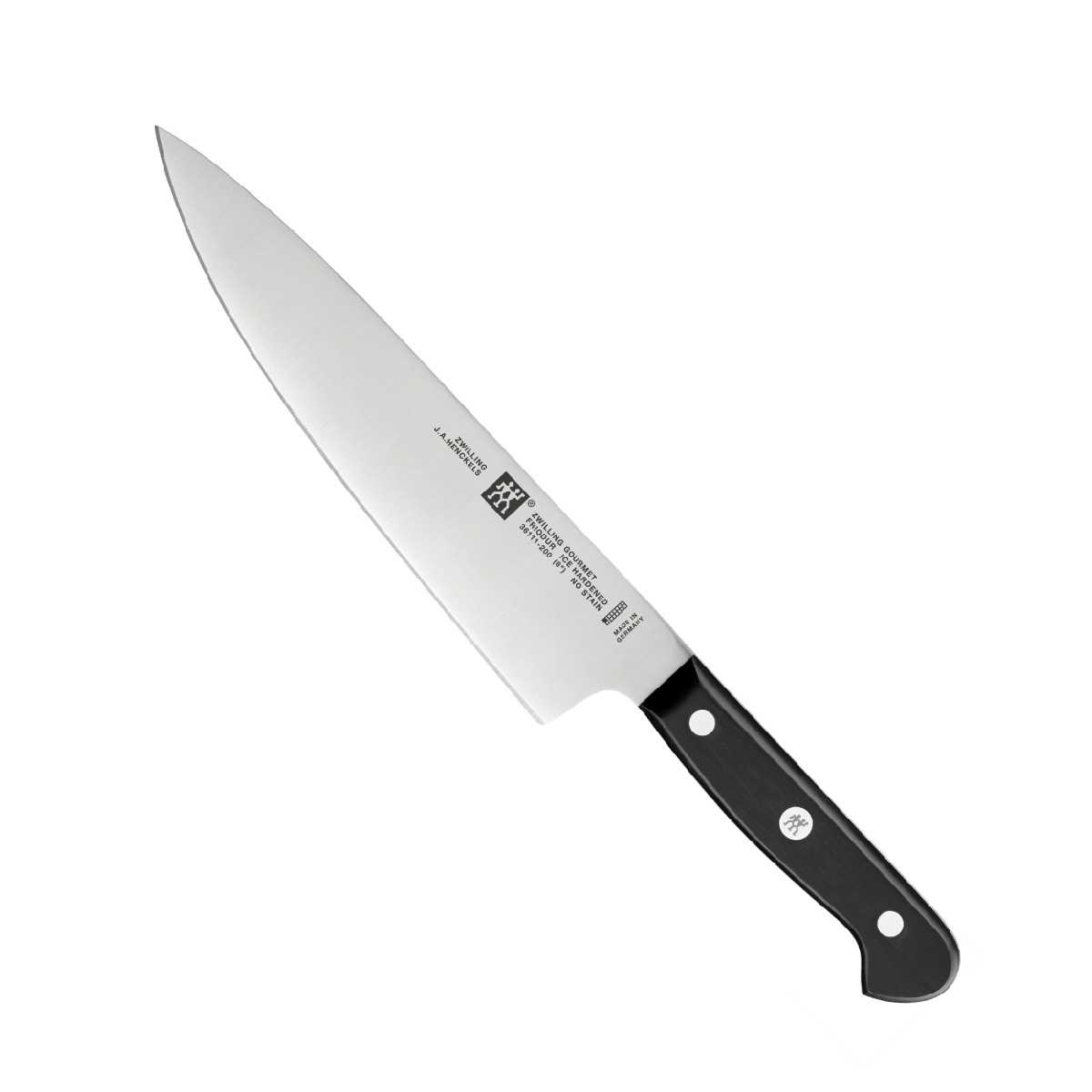 ZWILLING - Dao Chef ZWILLING Gourmet - 20cm, được làm bằng thép công thức đặc biệt chuyên dùng để thái, cắt các loại thịt, cá và rau củ