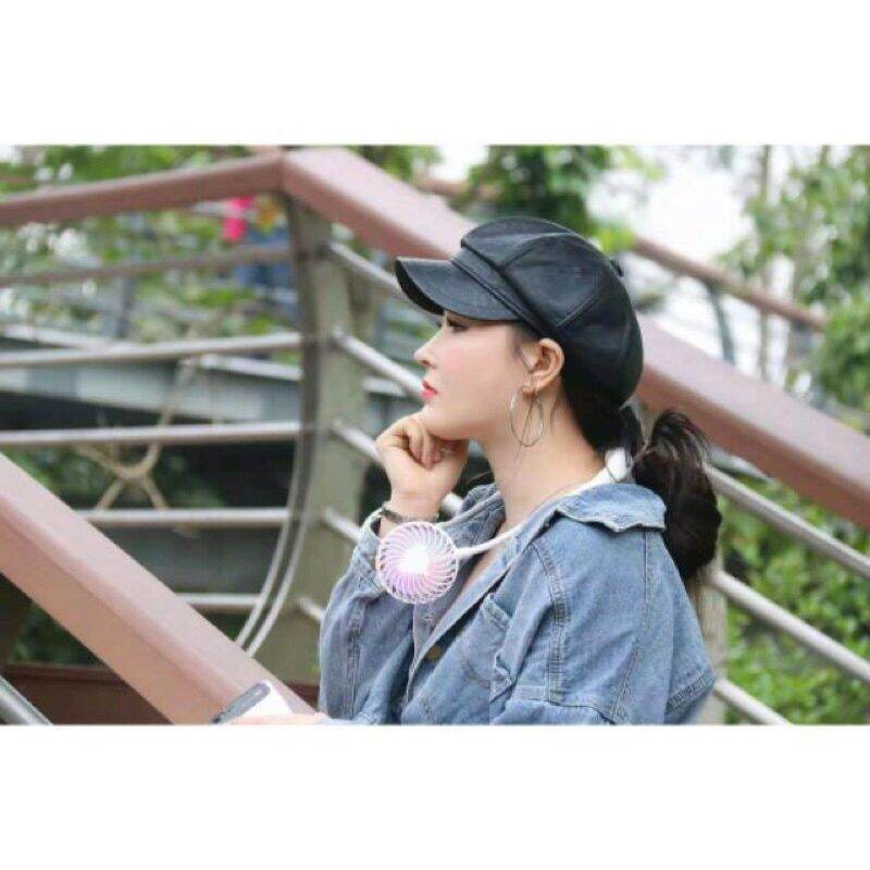 Quạt đeo cổ mini ,Quạt đeo cổ thể thao 3 tốc độ
