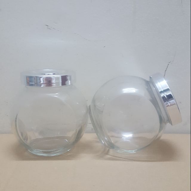 Hủ thủy tinh nghiêng 2 đáy tiện lợi