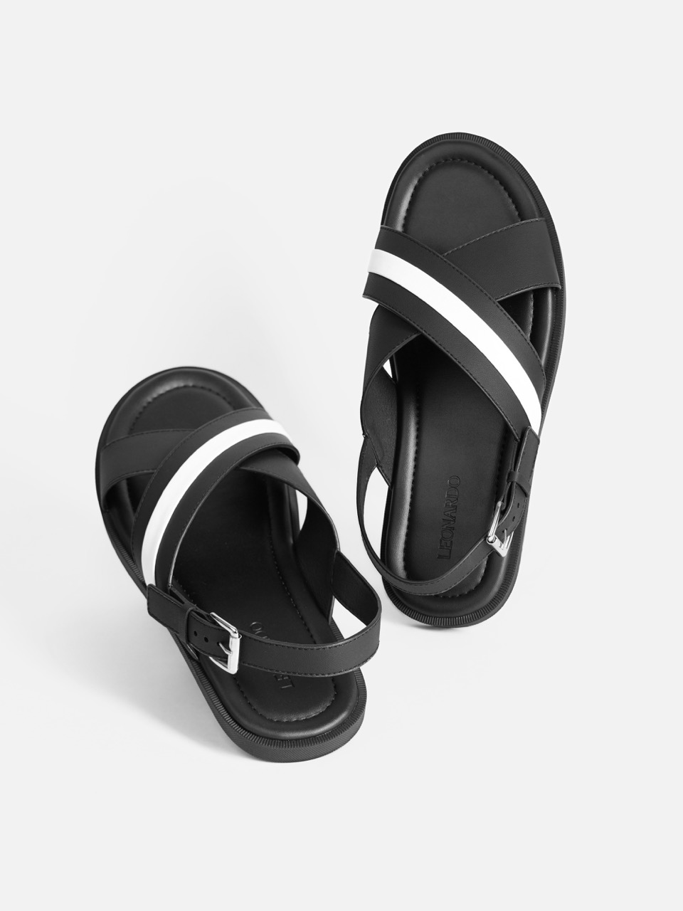 Dép Sandal Quai Hậu Leonardo Alan Slide Unisex
