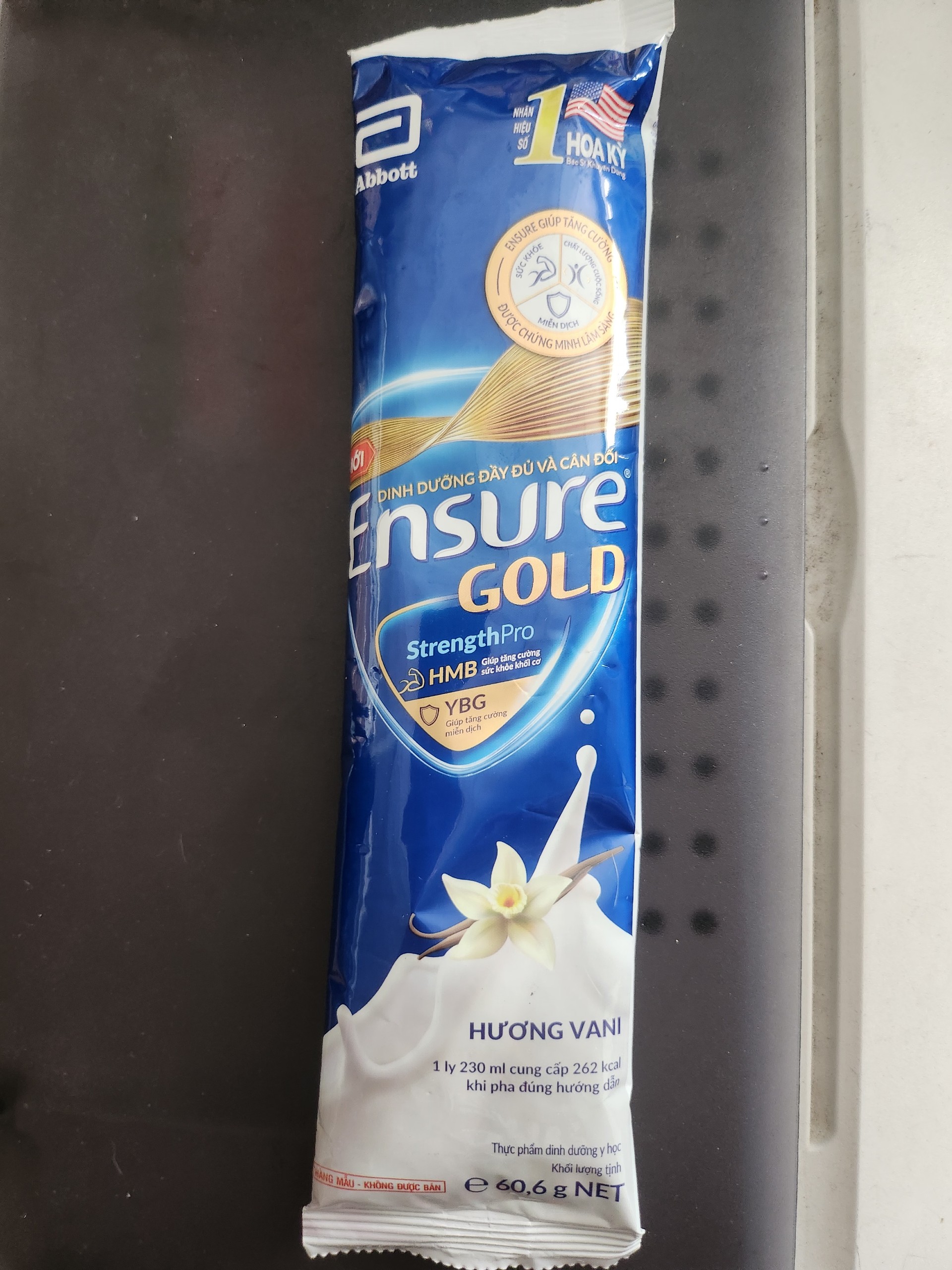 Combo 50 gói sữa Ensure hương vani mẫu mới (date 2025)