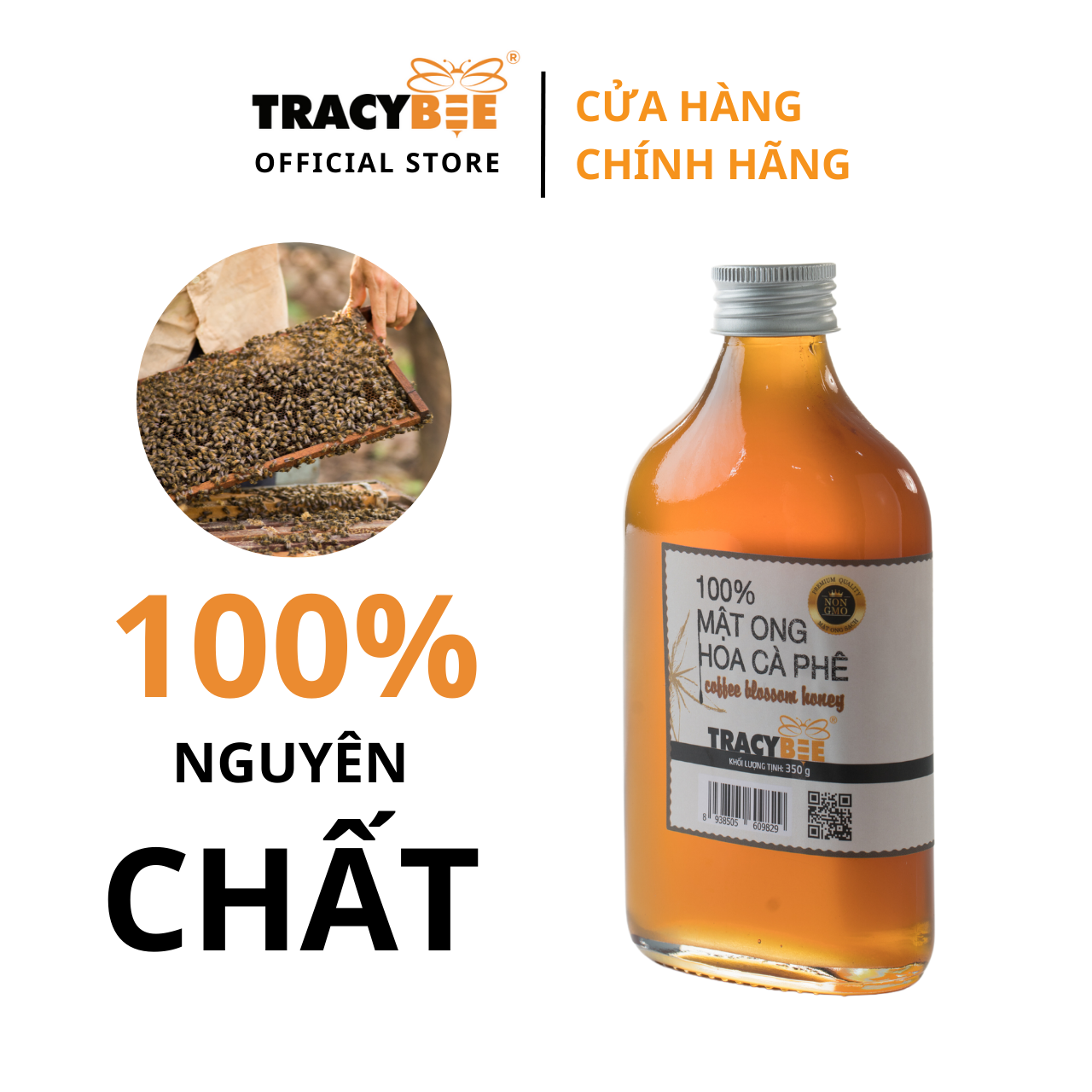 Mật Ong Hoa Cafe Tracybee 350G
