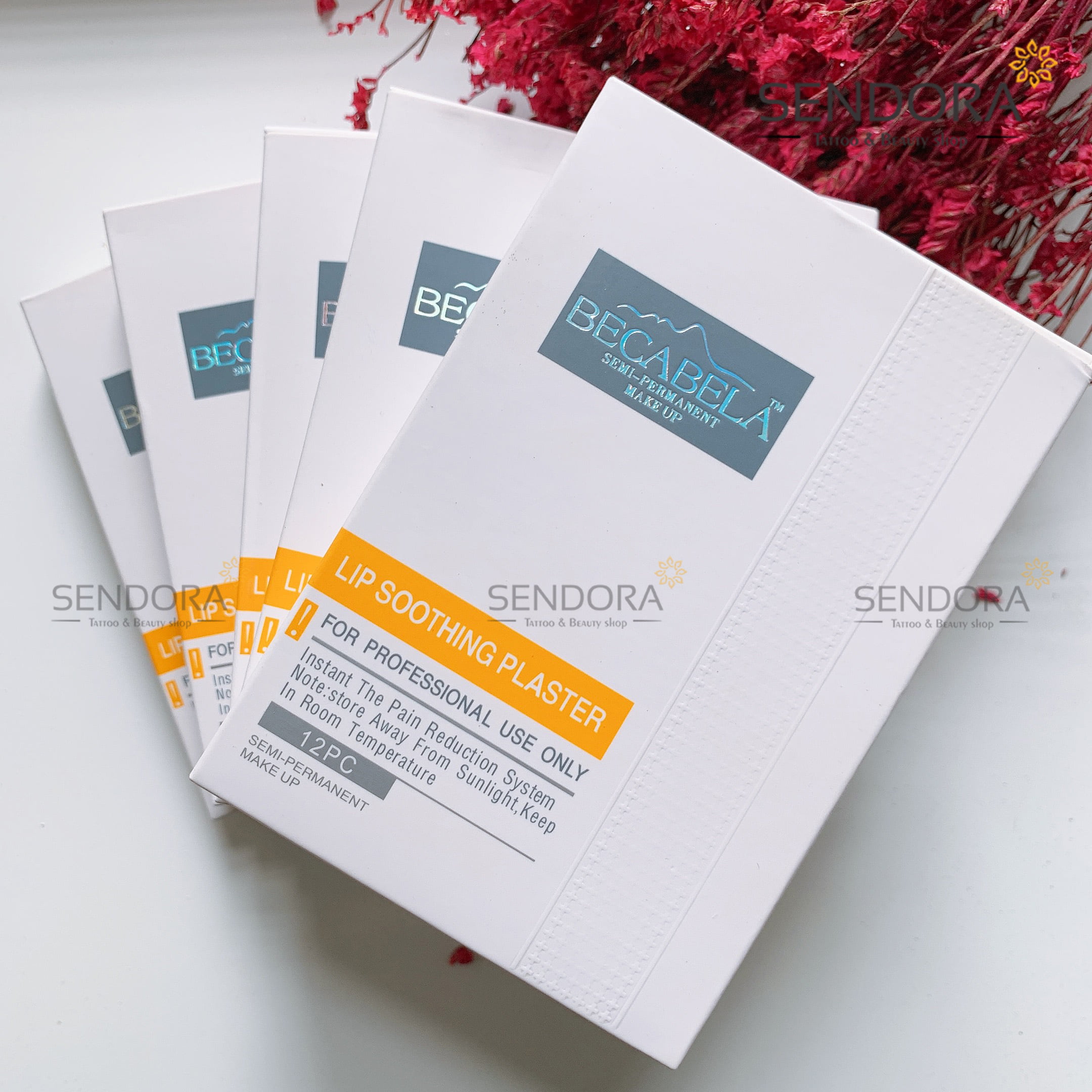 [HCM]Tê miếng ủ môi Becabela Đức – 1 HỘP (12 miếng)