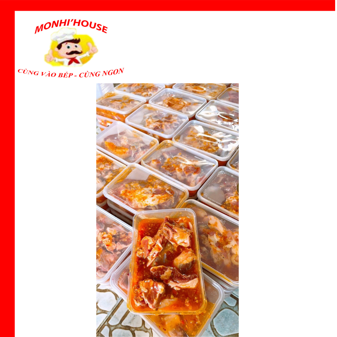 500G CHẲNG DỪNG HEO ƯỚP SẴN SIU NGON