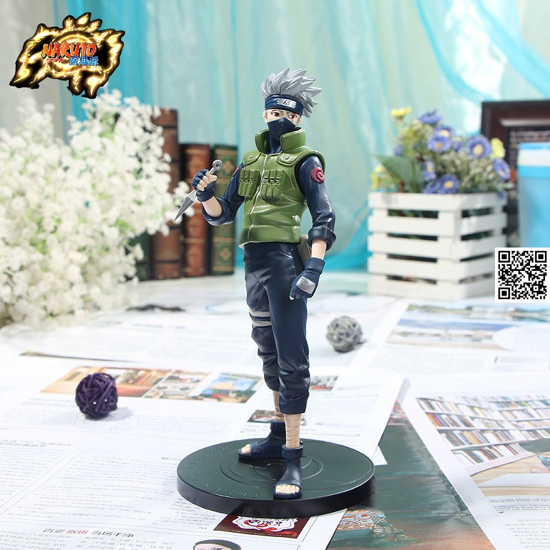 Mô hình Thầy Kakashi Anime Naruto ninja làng lá 1730 C