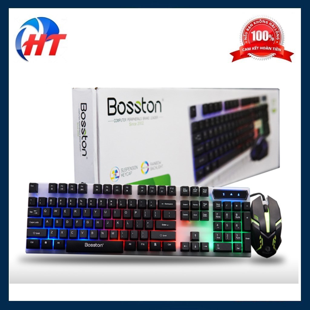 [HCM]Combo Phím + Chuột Bosston 8310