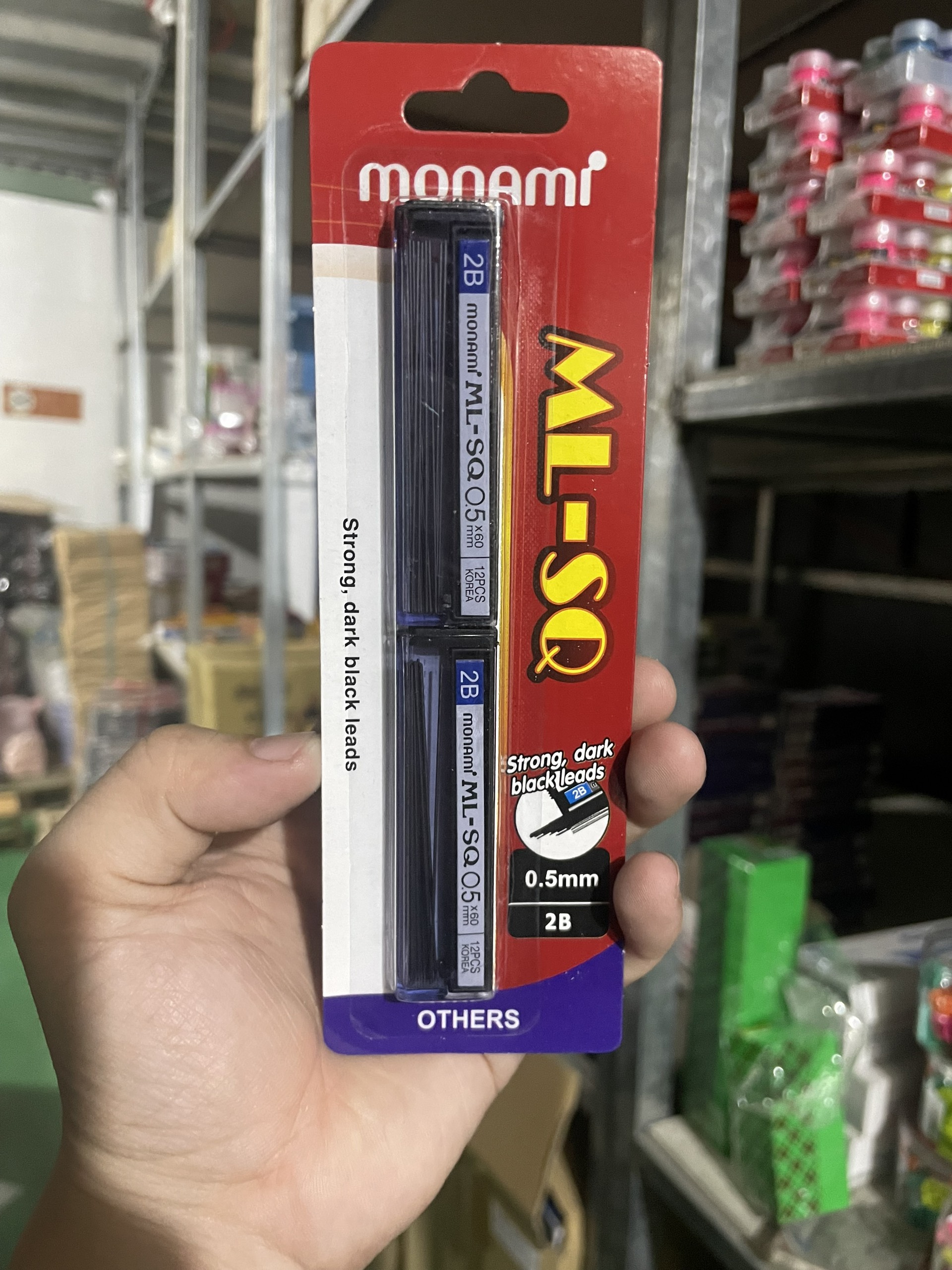Ruột bút chì bấm Monami