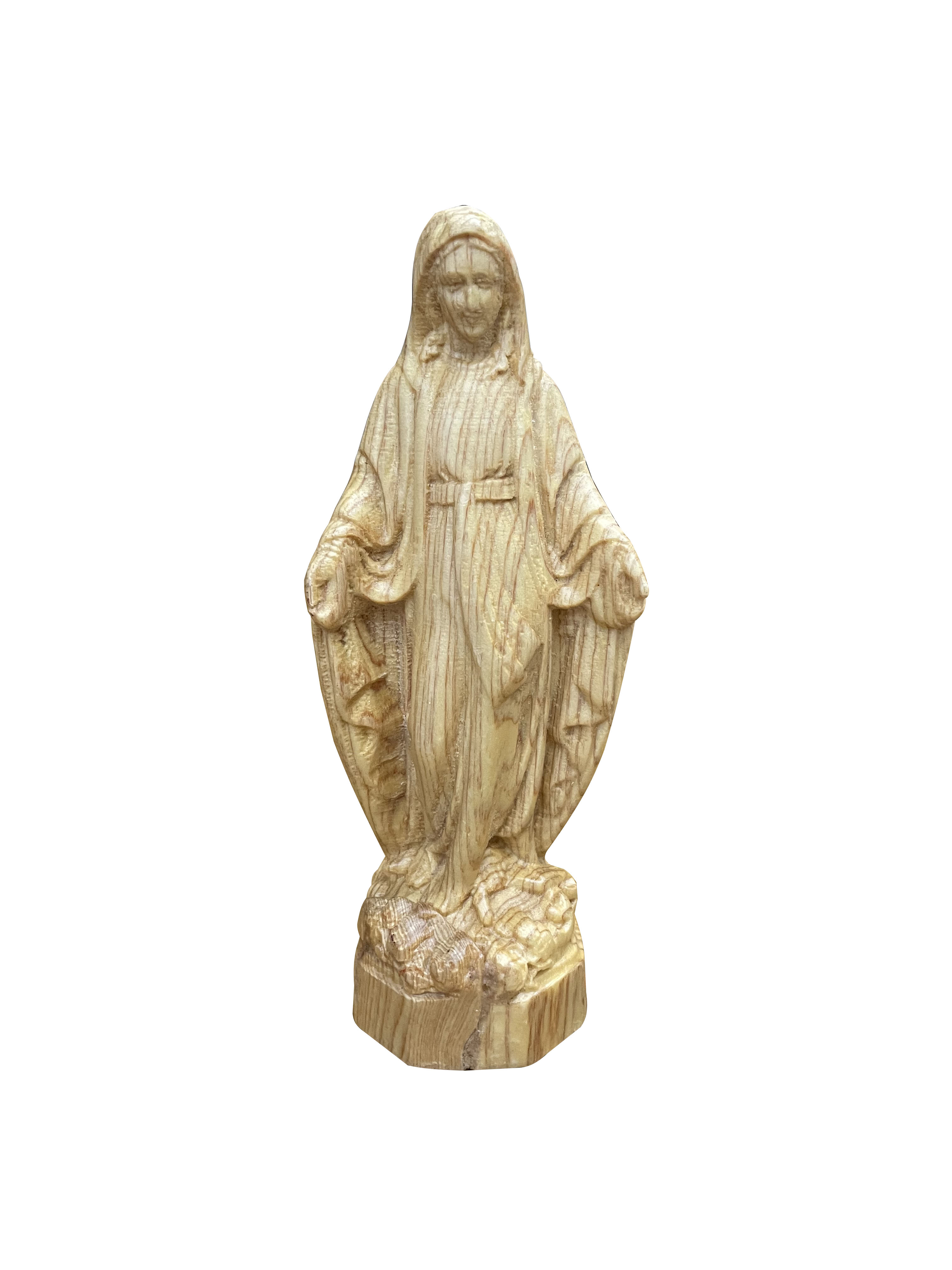 Statue of Our Lady of Grace - Po Mu Wood