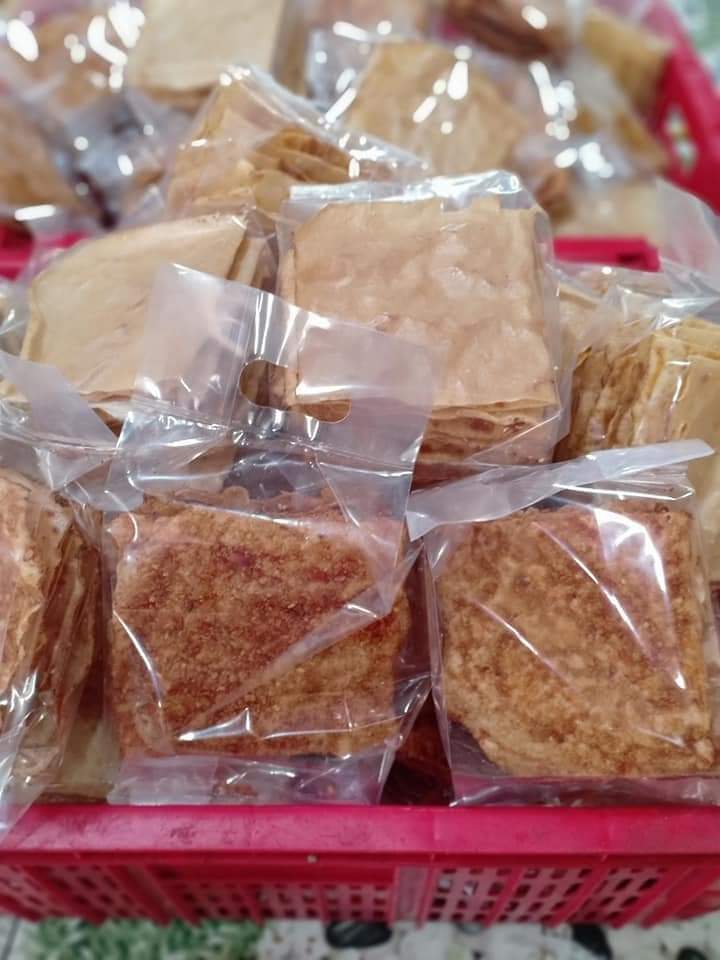 Bánh tráng sa tế kho bò( bịch vuông)