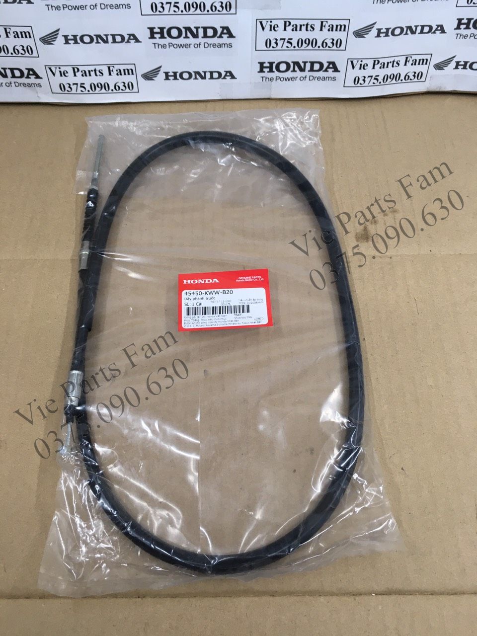 Dây thắng wave s110, rs110, rsx 110 chính hiệu honda motor vn