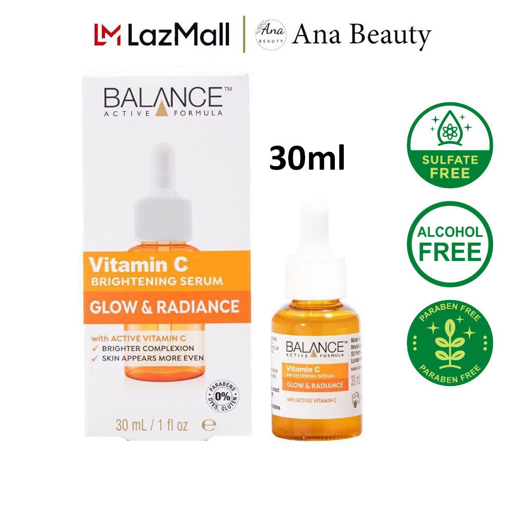 Trinh Chất Serum Vitamin C Sáng Da, Mờ Thâm Balance Active Formula 30ml - 60ml