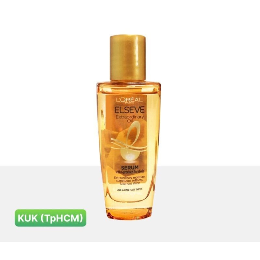 Dầu Dưỡng Tóc Tinh Dầu Hoa Tự Nhiên L'Oreal Elseve Extraodinary Oil 30ml- Hàng Tặng