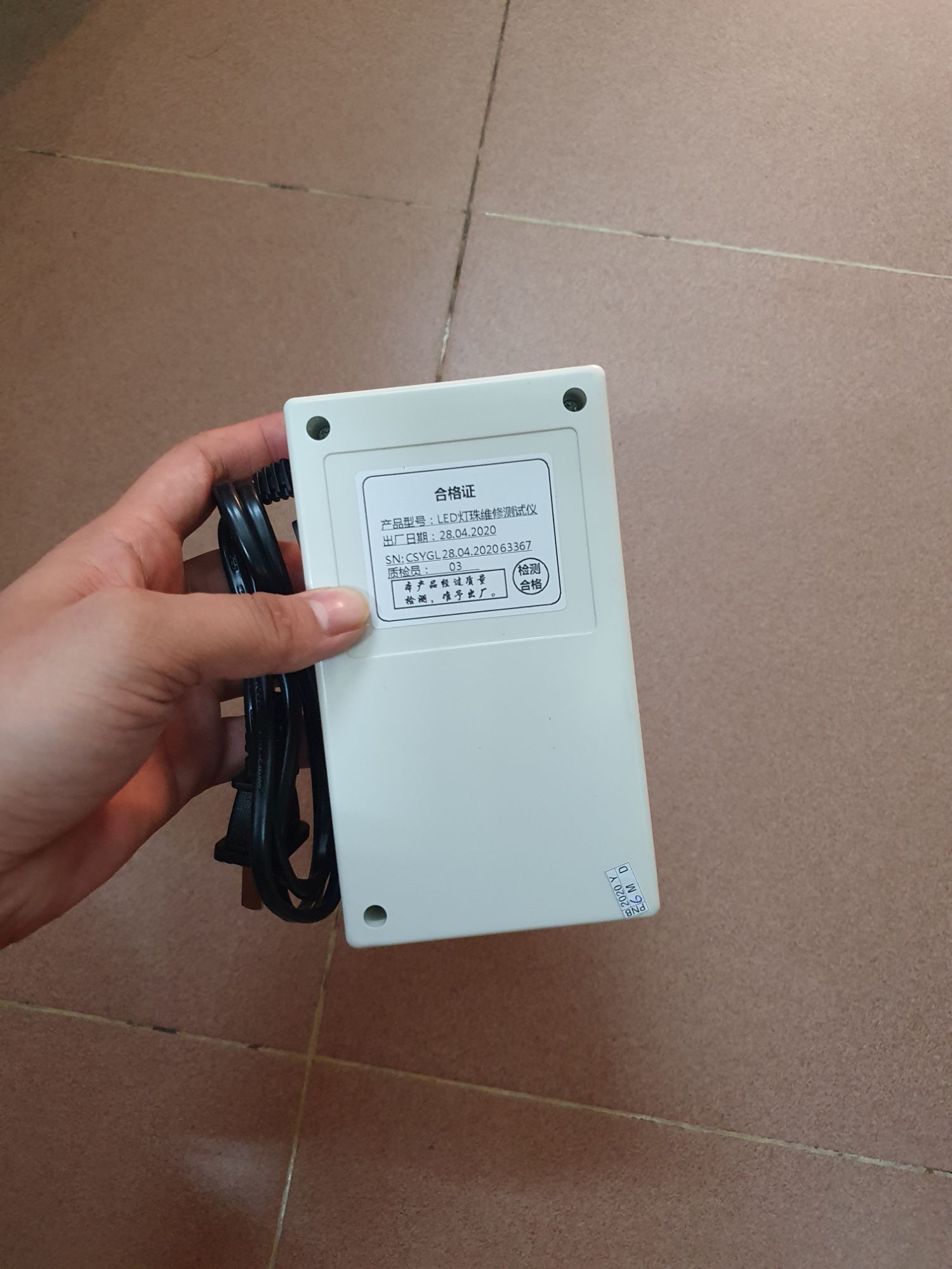 Máy test led thanh ti vi