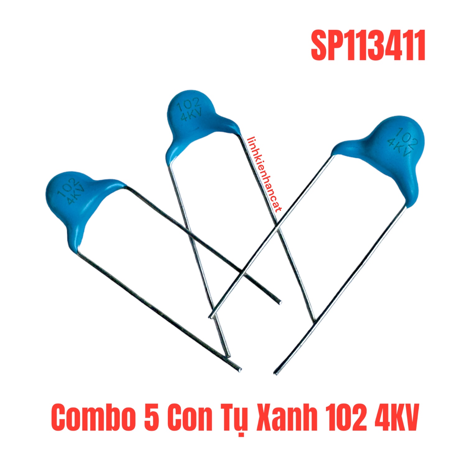 Combo 5 con tụ xanh 102 4kv