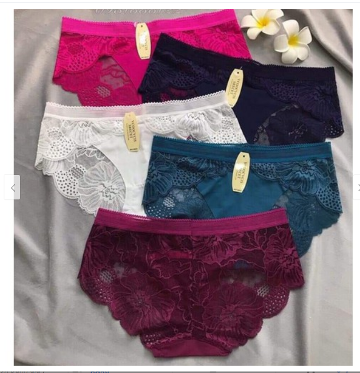 Combo 10 quần lót su ren hoa cao cấp