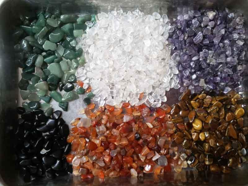 ĐÁ THẠCH ANH VỤN CÁC MẦU