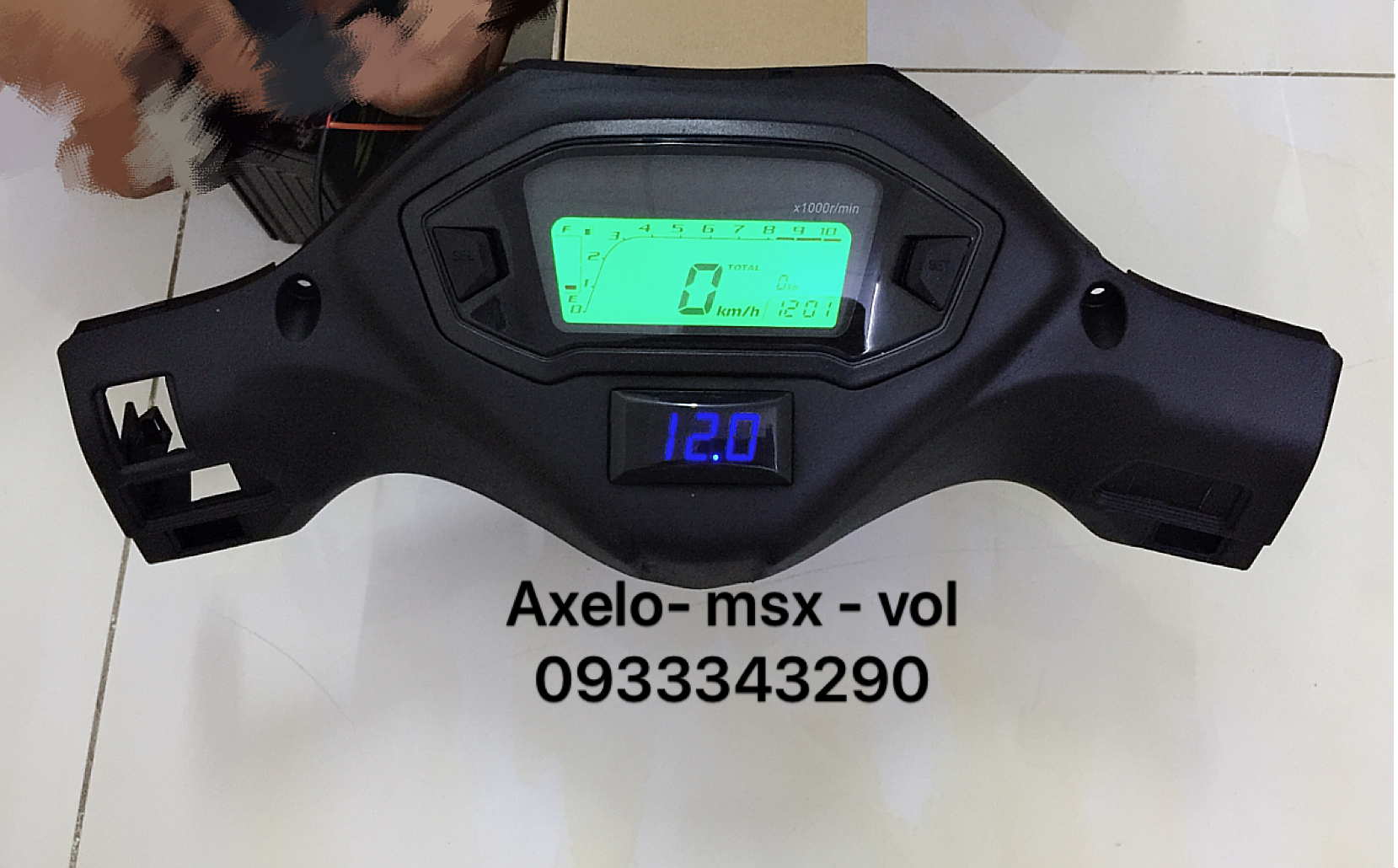Bộ Bợ Cổ Axelo Chế Đồng Hồ Msx - Báo Vol