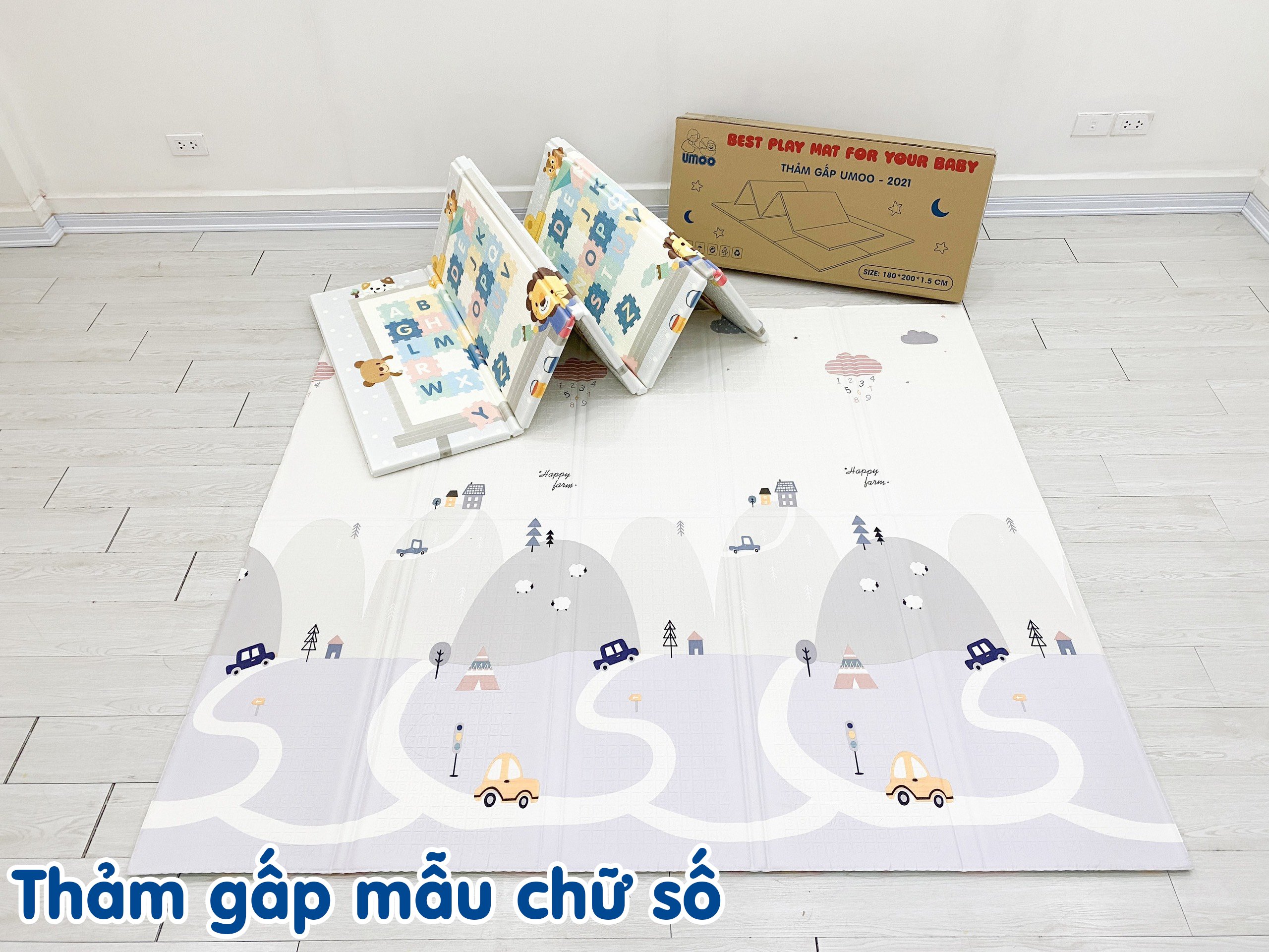 Thảm XPE gấp gọn Umoo