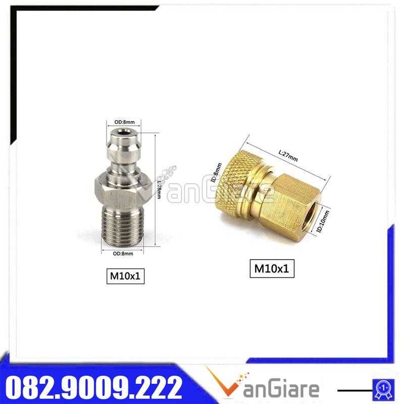 Khớp nối nhanh van nạp 1 chiều