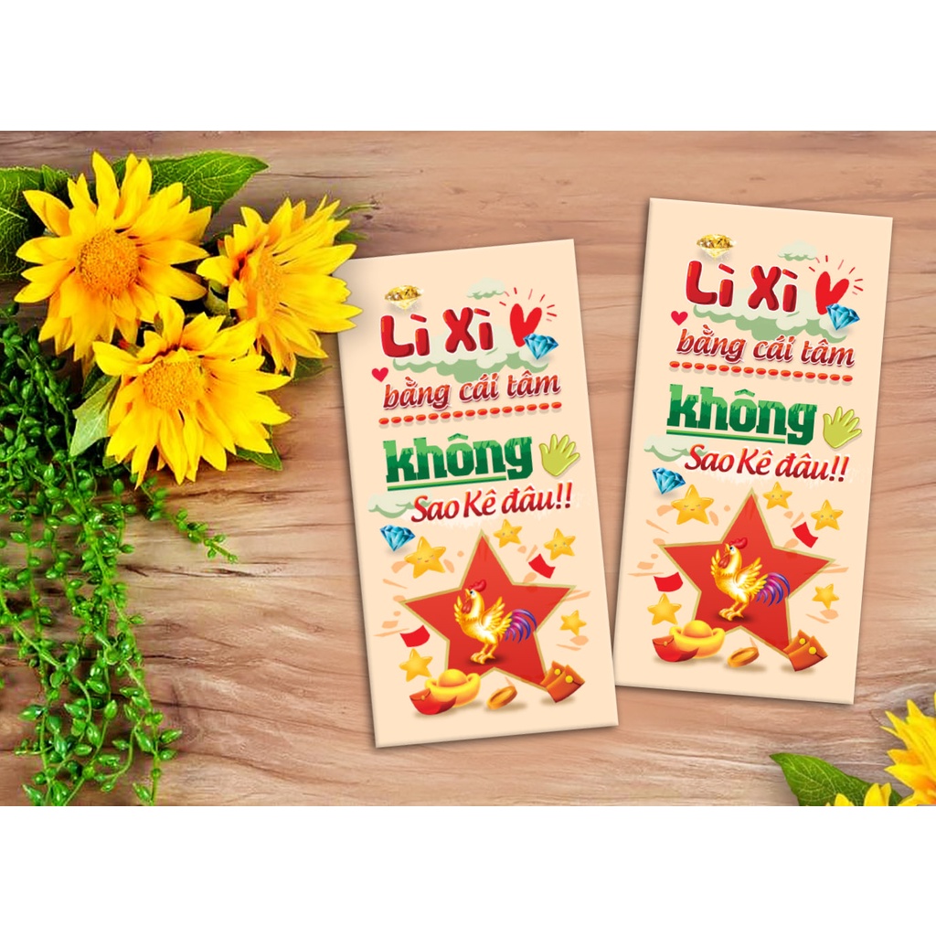 Combo 2 Bao Lì Xì Hottrend 2022 Siêu Đẹp Độc Lạ