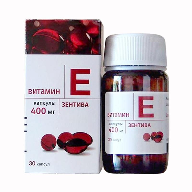 Vitamin E đỏ Nga 400mg ( Mẫu cũ) nhập khẩu