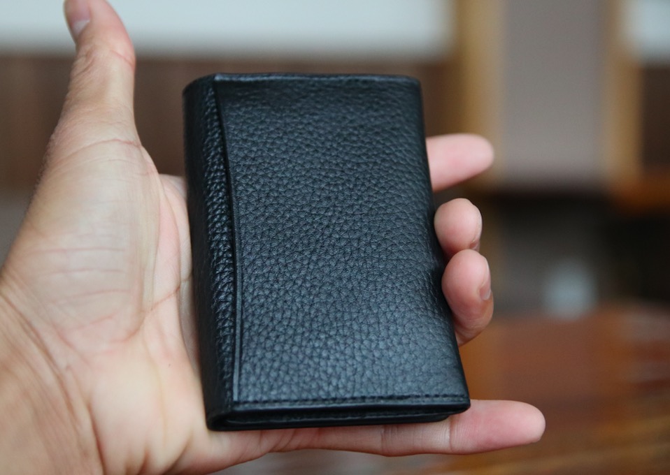 Ví card mini da bò cao cấp siêu mềm 2 màu đen ,nâu