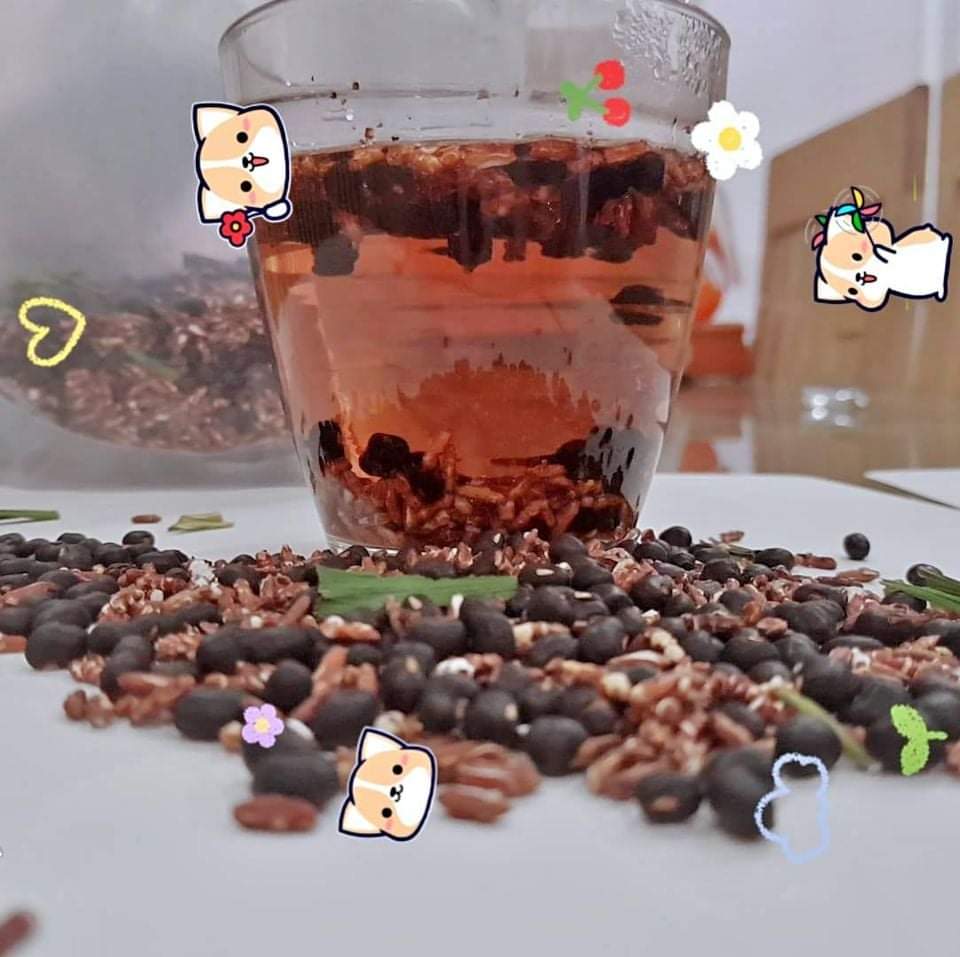 [HCM]Trà gạo lứt đậu đen giảm cân 500gr
