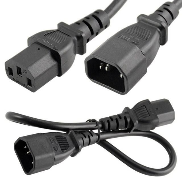 DÂY NGUỒN MÁY TÍNH NỐI DÀI C13 - C14 1.5M