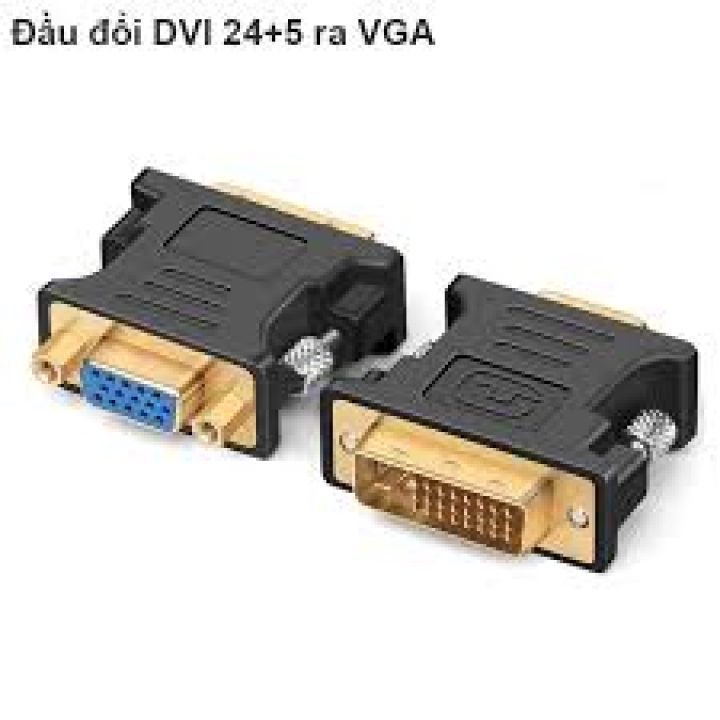 Cổng chuyển DVI (24+5) to VGA