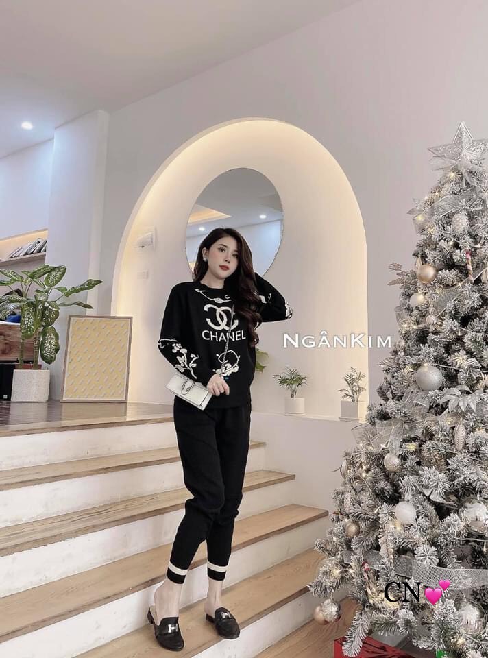 Set bộ len hoa CN hot hit