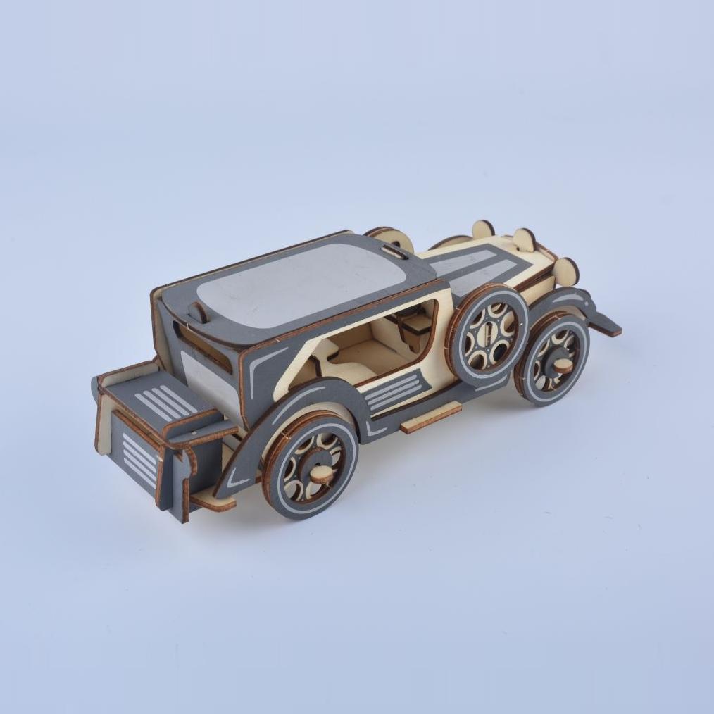 Đồ chơi lắp ráp gỗ 3D Mô hình Xe ô tô Ford Laser