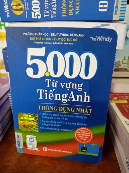 5000 Từ Vựng Tiếng Anh Thông Dụng Nhất (Tái Bản)