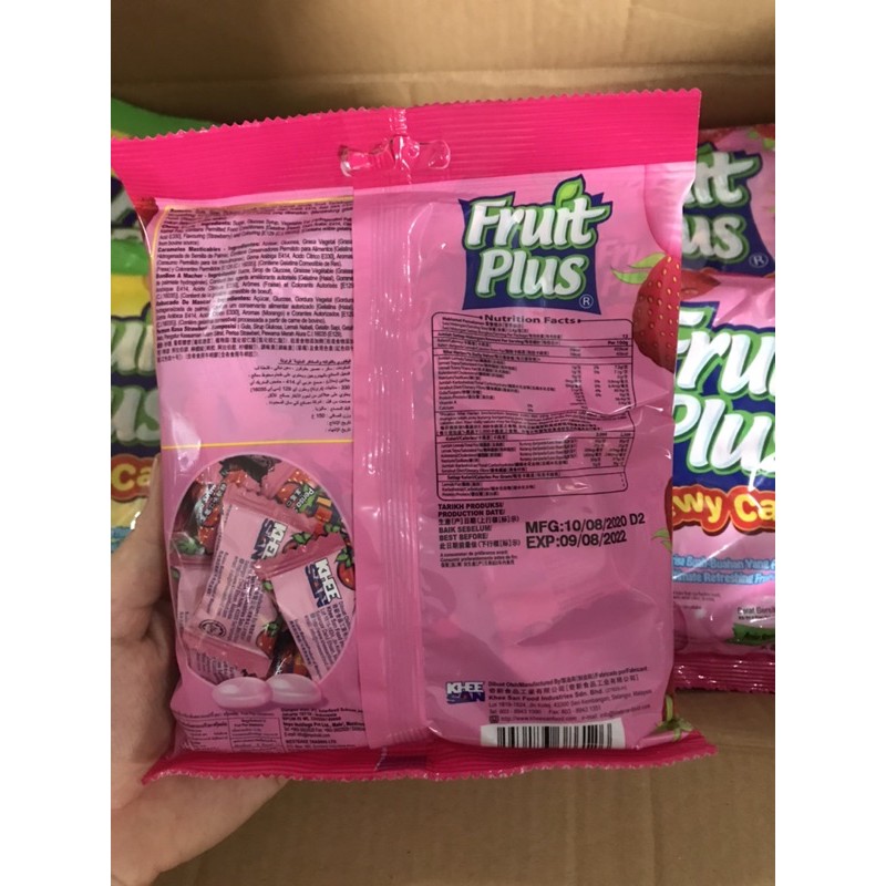 Kẹo Dẻo Trái Cây Fruit Plus Malaysia 150g