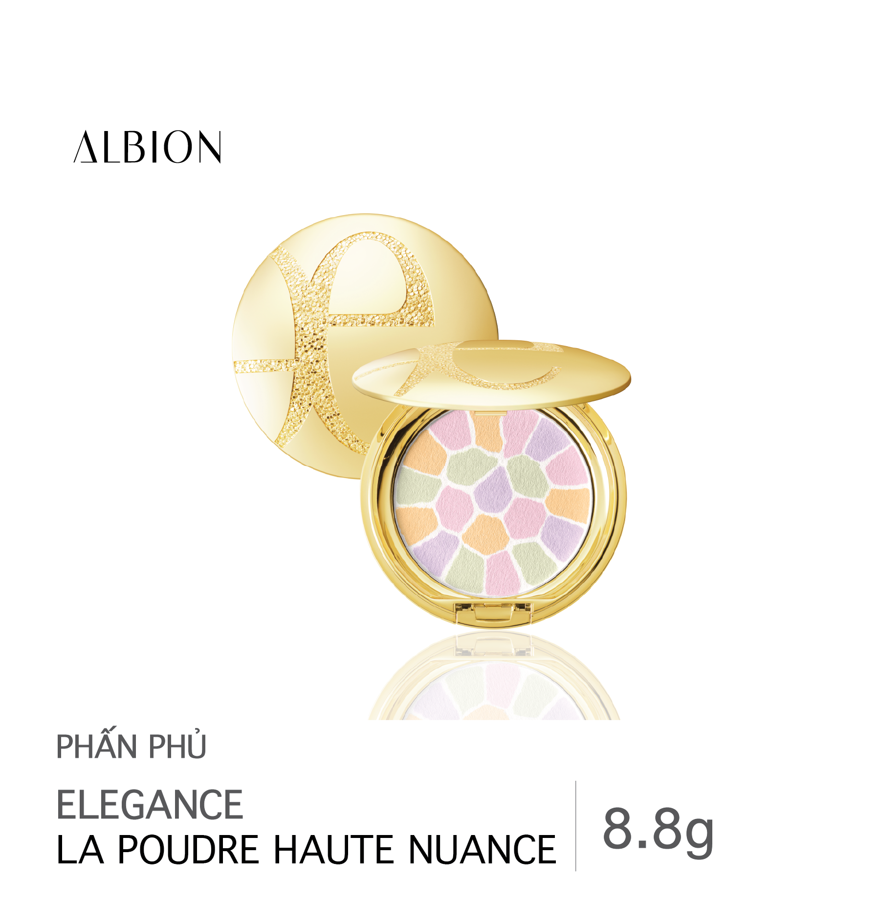 Phấn phủ giữ ẩm ELEGANCE LA POUDRE HAUTE NUANCE